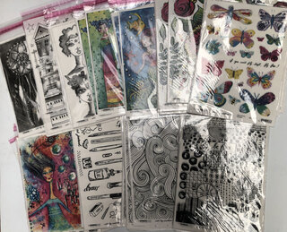 Ca. 380x Rice paper a4 vellen